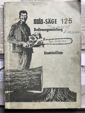 Solo rex motorsäge gebraucht kaufen  Trendelburg
