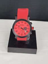 Usado, Relógio masculino cronógrafo Red Line Compressor 45mm mostrador vermelho CORRENDO comprar usado  Enviando para Brazil
