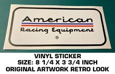 American Racing Equipment Vinyl Decal Adesivo-Custom Wheels Drag-Scca-Racing, usado comprar usado  Enviando para Brazil