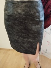 Leder rock schwarz gebraucht kaufen  Hannover