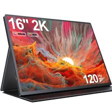 Usado | Monitor portátil 16” 120Hz monitor 2K USB C monitor para jogos Freesync comprar usado  Enviando para Brazil