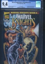 Marvel Knights Wave 2 Sketchbook CGC 9.4 1ª capa aplicativo. da Viúva Negra comprar usado  Enviando para Brazil