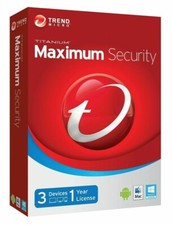 Trend Micro Maximum Security 2025 - 3 usuários 1 ano (CARTÃO PELO CORREIO) comprar usado  Enviando para Brazil