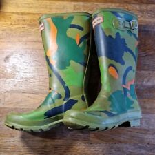 Hunter wellies camouflage for sale  MERTHYR TYDFIL