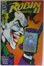 Robin II #1 de 4 DC 1991 Coringa Variante Uma Capa Holográfica Comic Book (NM) comprar usado  Enviando para Brazil