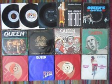 QUEEN 12 x 7" VINYL SINGLES BUNDLE CHAMPIONS, ROCK YOU, FIRST EP, '91 BOHEMIAN comprar usado  Enviando para Brazil