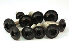 Linsenkopf Flansch Schrauben TORX Edelstahl A2 schwarz matt M4 M5 M6 ISO 7380-2 comprar usado  Enviando para Brazil