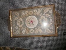 Vintage glass dressing for sale  CHESTERFIELD