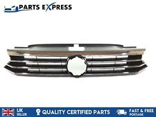VW PASSAT B8 2015 -2018 NOVO PARA-CHOQUE DIANTEIRO GRADE DO RADIADOR CENTRAL CROMADA, usado comprar usado  Enviando para Brazil