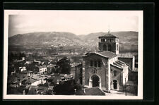 Cpa vion eglise d'occasion  Expédié en France