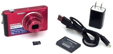 Câmera Digital Compacta Samsung ST Series ST76 16.1MP 5x Zoom Óptico Vermelho - Pacote comprar usado  Enviando para Brazil