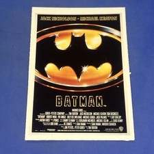 Batman poster mini usato  Bari