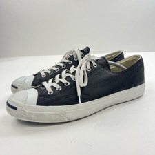 Tênis Converse Jack Purcell Masculino Tamanho 13 Couro Preto Top Baixo comprar usado  Enviando para Brazil