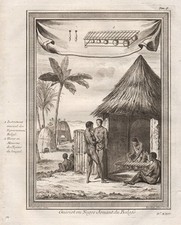 Instrument De Musique Balafon D'Afrique De L'Ouest Gravure En Cuivre comprar usado  Enviando para Brazil