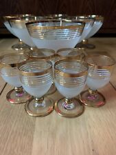 Set champagne bowls for sale  HUDDERSFIELD