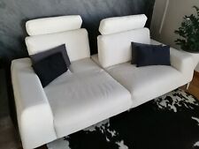 Divano pelle bianca usato  Viterbo