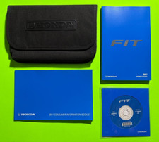 2017 Honda FIT conjunto de guia manual do proprietário de fábrica e estojo *OEM* comprar usado  Enviando para Brazil