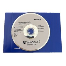 Microsoft Windows 7 Professional 64 bits, inclui Service Pack 1 DVD somente: sem chave, usado comprar usado  Enviando para Brazil