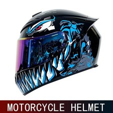 Usado, Capacete completo de motocicleta Monster inspirado no Venom capacetes de corrida de carros para guarda-sol comprar usado  Enviando para Brazil