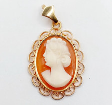 Pendentif vintage 18k d'occasion  Paris II