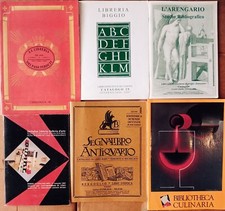 Lotto cataloghi librerie usato  Novara