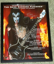 Gene simmons signed for sale  Ashland