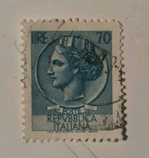 Francobollo raro lire usato  Reggio Calabria