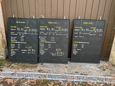 Peg letter boards for sale  SHEFFIELD