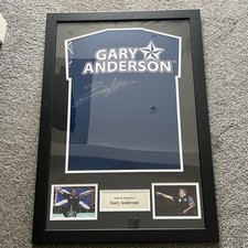 Gary anderson signed for sale  HAMILTON