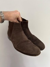Grenson brown suede for sale  LONDON