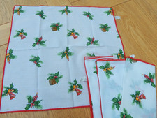 Cloth napkins traditional for sale  POOLE