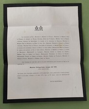 Faire part deces d'occasion  Plombières-lès-Dijon