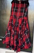 Hell bunny tartan for sale  BEDFORD