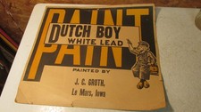 sign dutch boy paint for sale  Wahoo