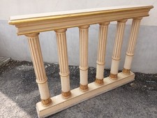 Balaustra legno laccata usato  Italia