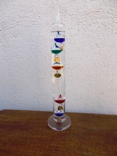 Thermomètre galilée verre d'occasion  France