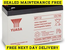 NP7-12 12v 7Ah 20HR GENUÍNO Yuasa bateria recarregável de chumbo-ácido NP6-12  comprar usado  Enviando para Brazil