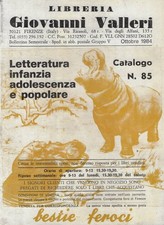 Catalogo 85. letteratura usato  Italia