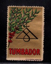 Selo publicitário alemão - Tumbador, Dresden comprar usado  Enviando para Brazil