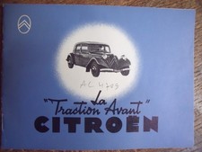 Citroën traction catalogue d'occasion  Saint-Rémy-de-Provence