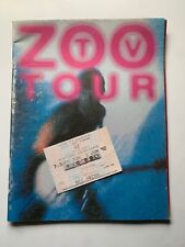 Zoo tour programme for sale  STUDLEY