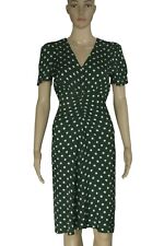 Vestido túnica verde manga curta estampado com bolinhas Pia Tjelta novo XS comprar usado  Enviando para Brazil