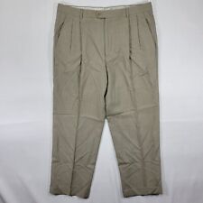 Pantalones de vestir para hombre Zanella beige lana BENNETT / BIS talla 36x30 segunda mano  Embacar hacia Argentina