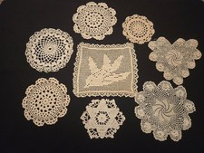 Smaller crocheted doilies for sale  Seward