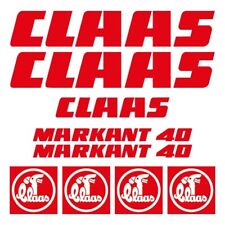 Claas MARKANT 40 kwadratowa prasa naklejka naklejka adesivo zestaw naklejek, używany na sprzedaż  Wysyłka do Poland