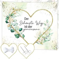 Hochzeitsherz zum ausschneiden gebraucht kaufen  Ronnenberg
