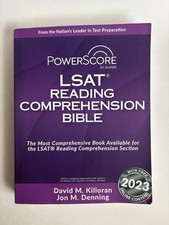 Powerscore lsat reading for sale  Los Angeles