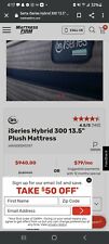 Serta iseries hybrid for sale  Miami