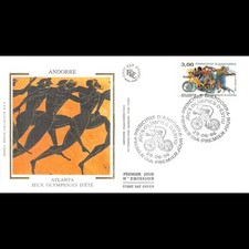 Fdc jeux olympiques d'occasion  Crécy-la-Chapelle