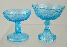 Antike pressglas fußschälche gebraucht kaufen  Winterbach